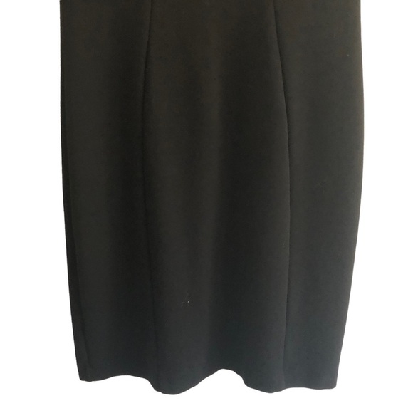 Joseph Ribkoff Body Con Mesh Sleeves Dress 6 - Picture 4 of 11